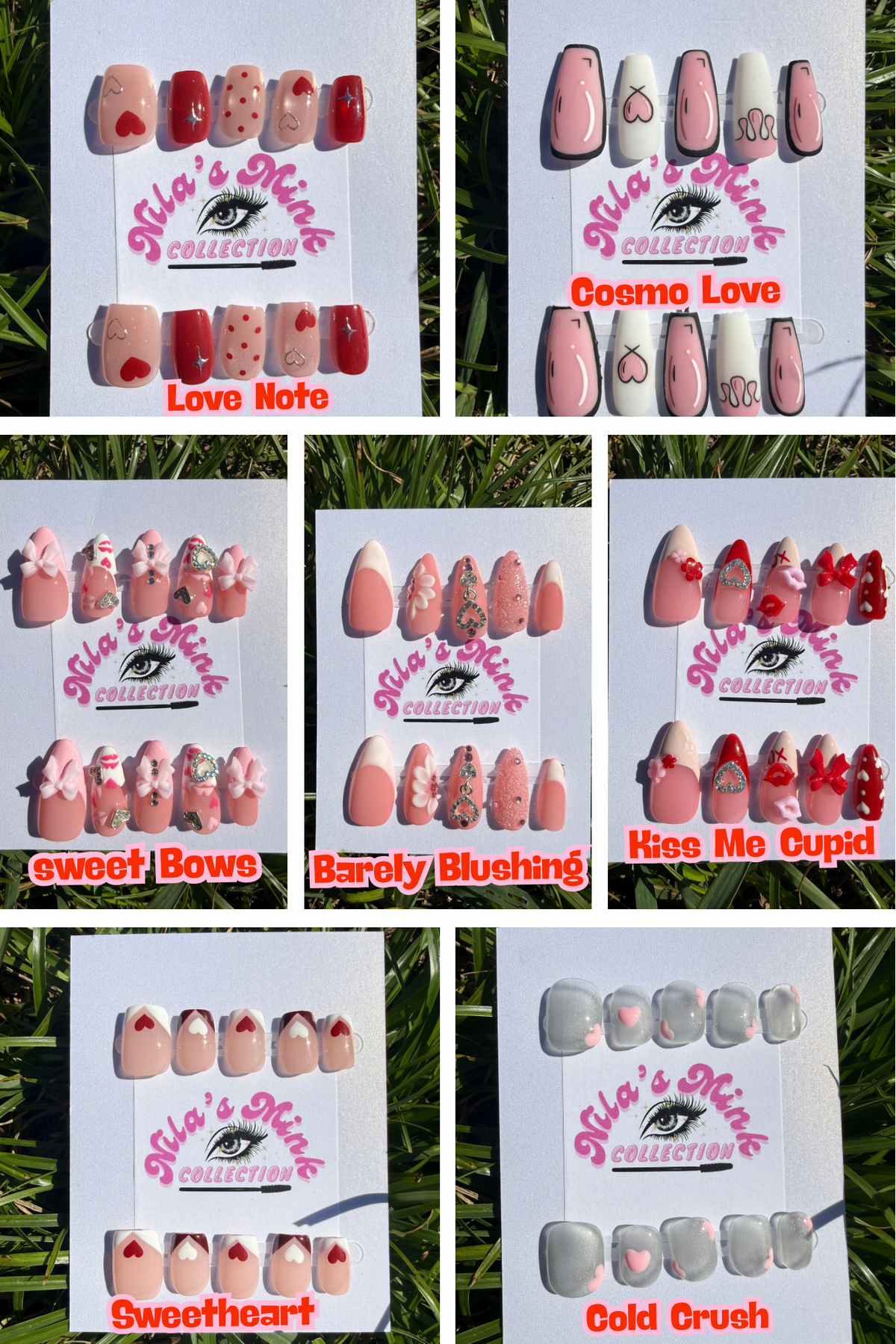 VALENTINE’S DAY PRESS-ON NAILS