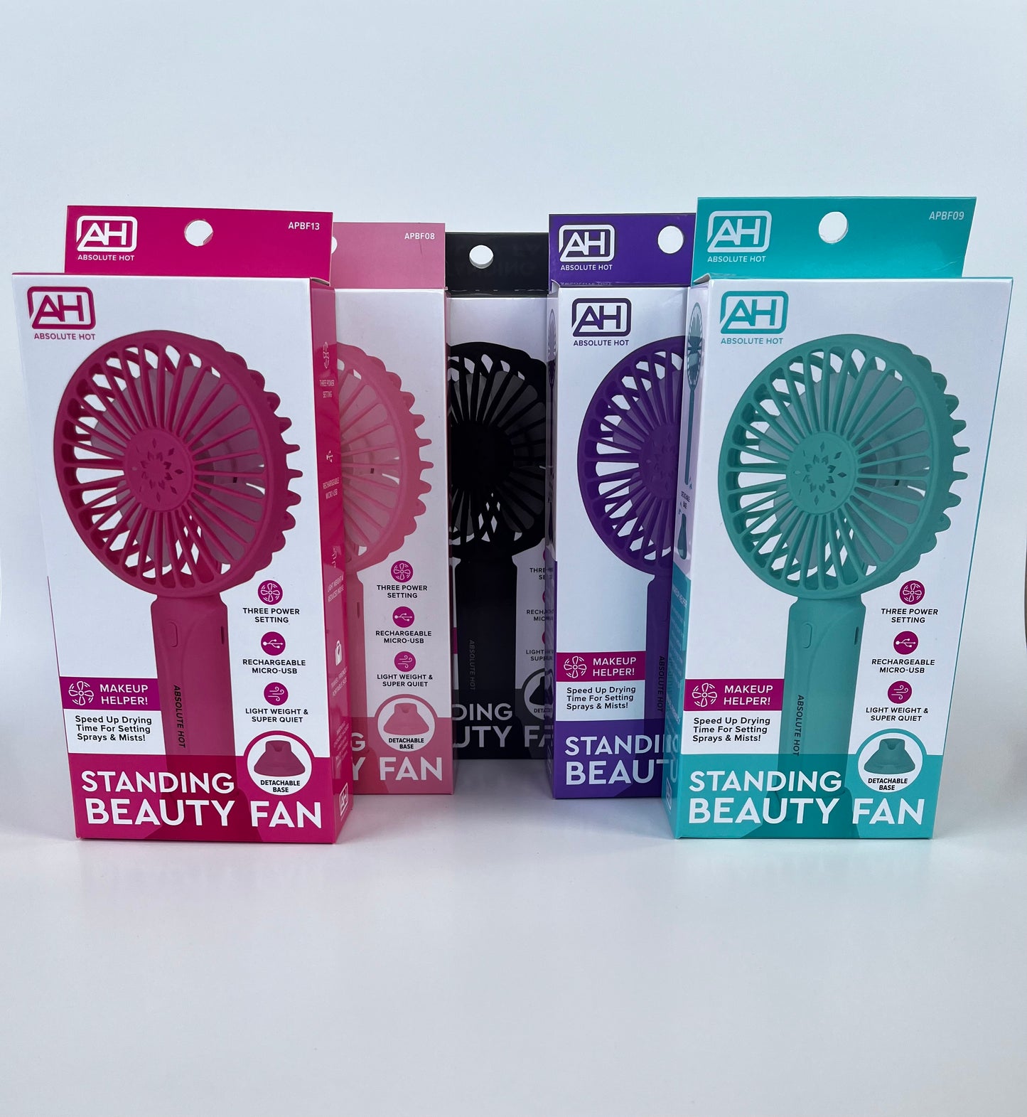 ABSOLUTE HOT: STANDING/ HANDHELD BEAUTY FAN