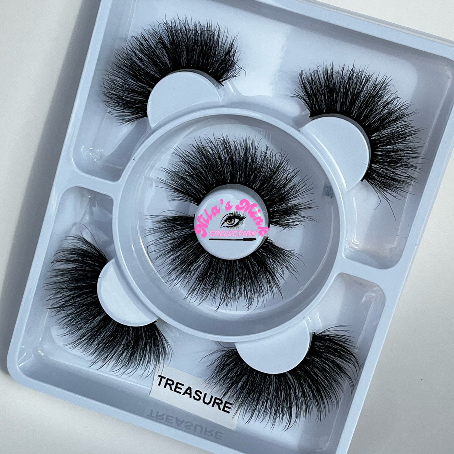 3-Pack Fluffy Mink Lashes 25mm