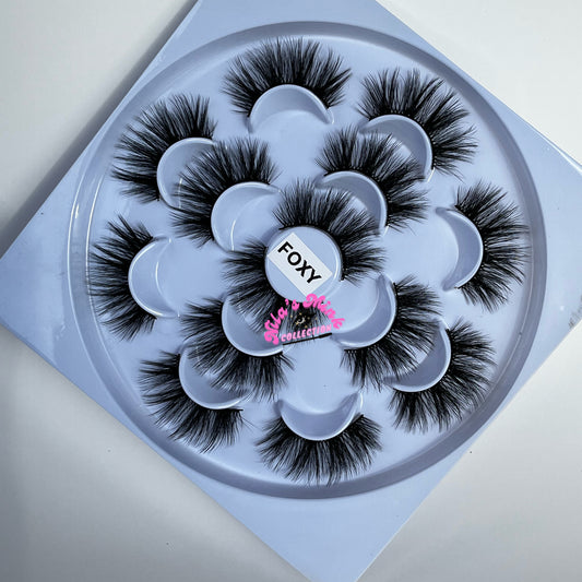 7-Pack Mink Strip Lashes