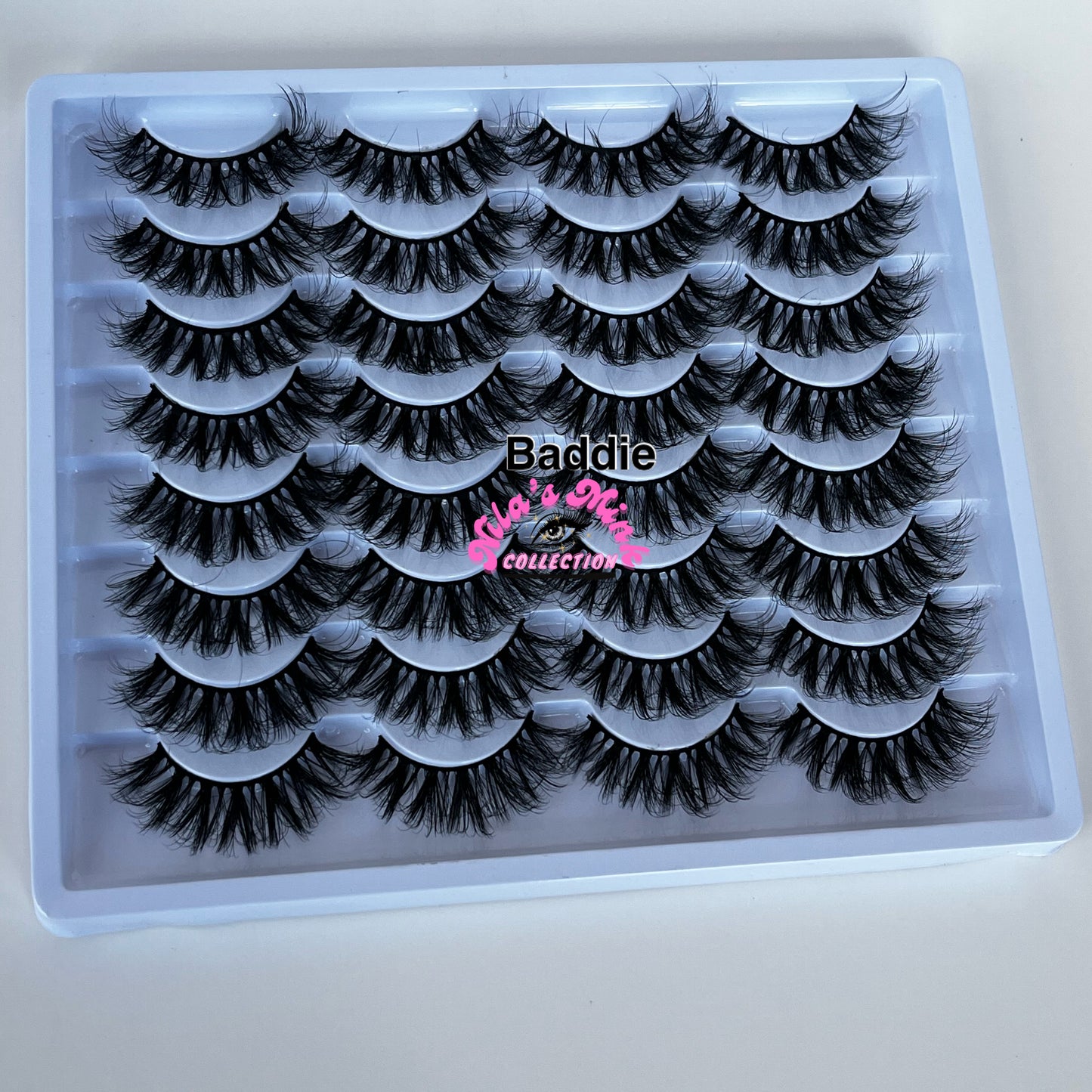 16-Pack Mink Strip Lashes