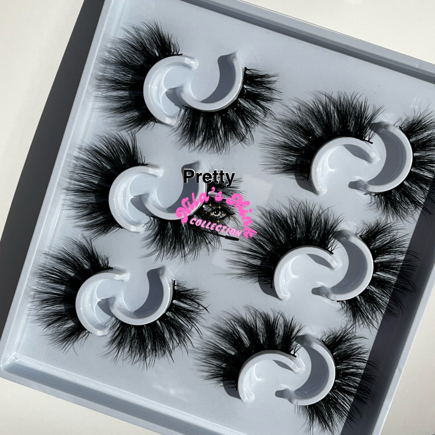 6-Pack Mink Strip Lashes