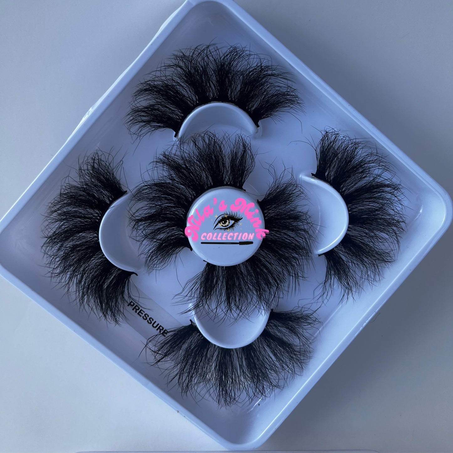 3-Pack Fluffy Mink Lashes 25mm