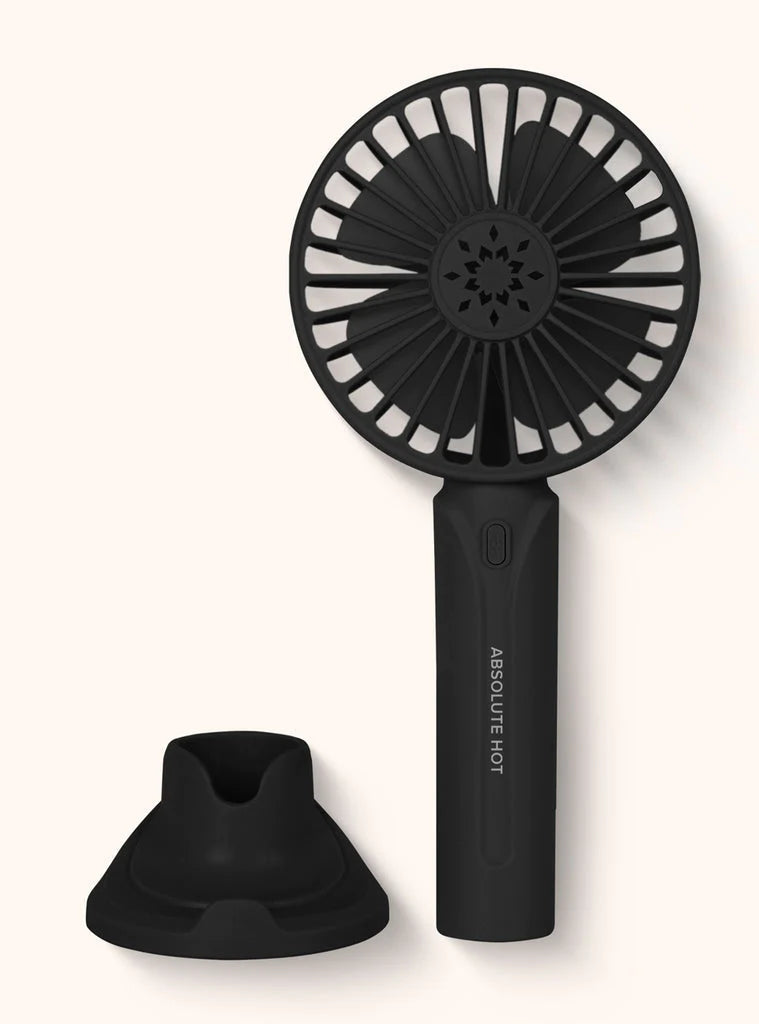 ABSOLUTE HOT: STANDING/ HANDHELD BEAUTY FAN