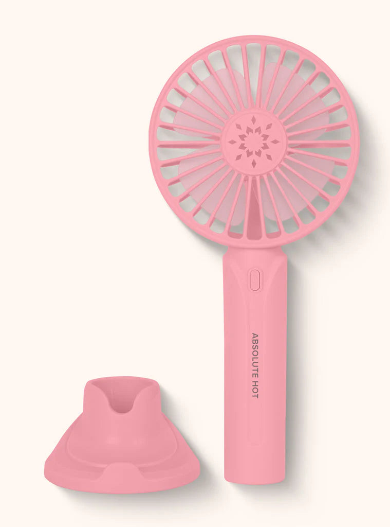 ABSOLUTE HOT: STANDING/ HANDHELD BEAUTY FAN