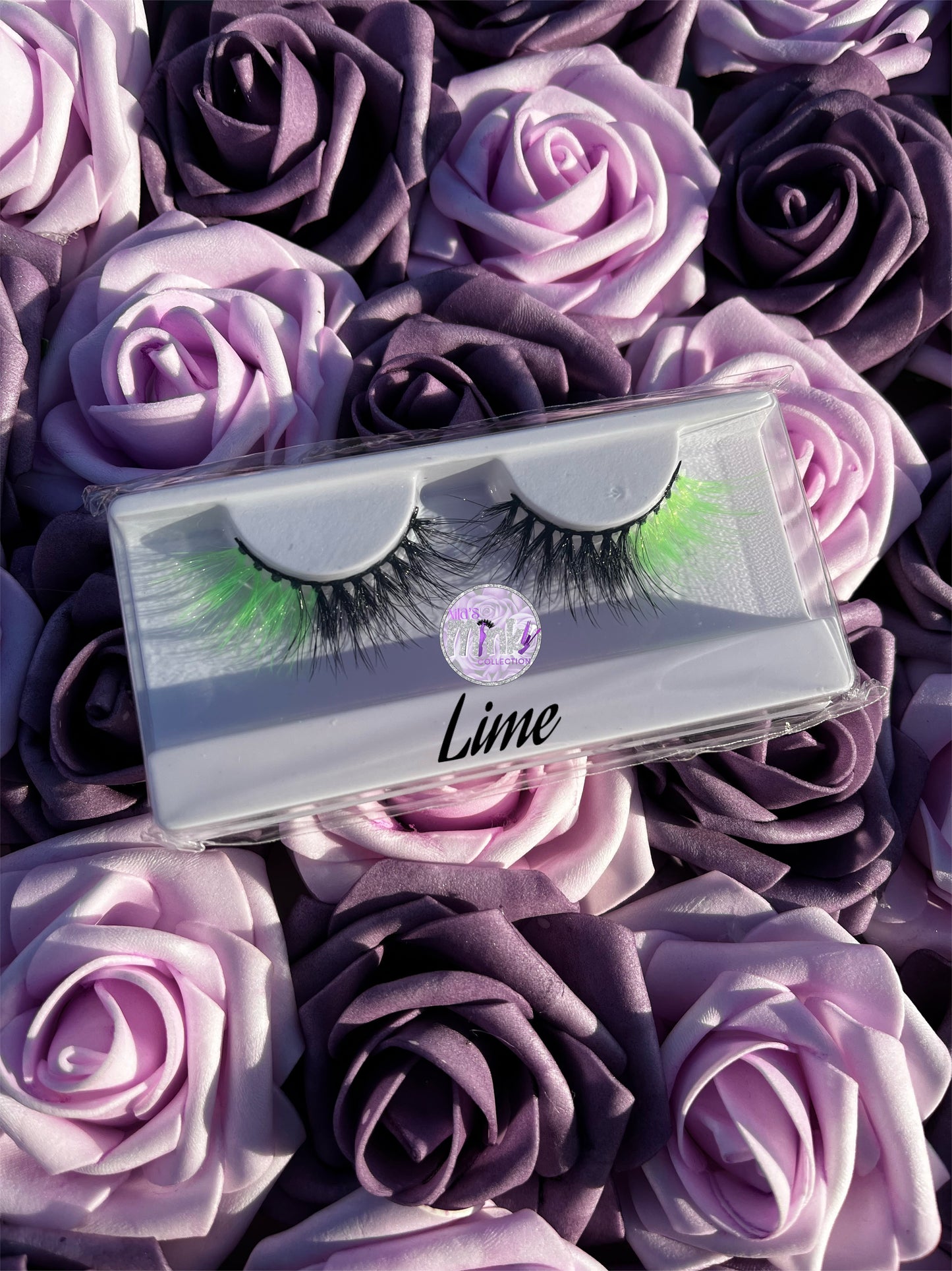 Vibrant Color Mink Strip Lashes 15mm-20mM