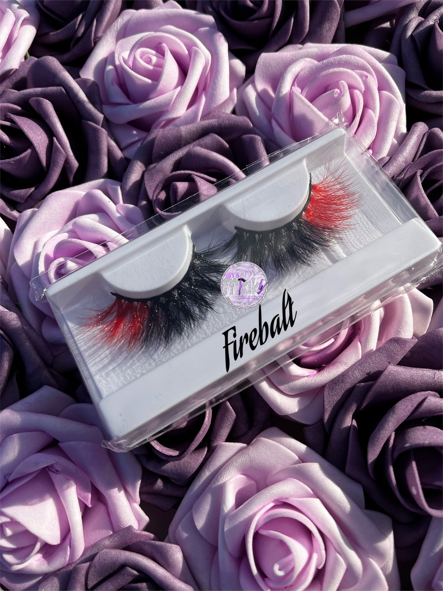 Vibrant Color Mink Strip Lashes 15mm-20mM