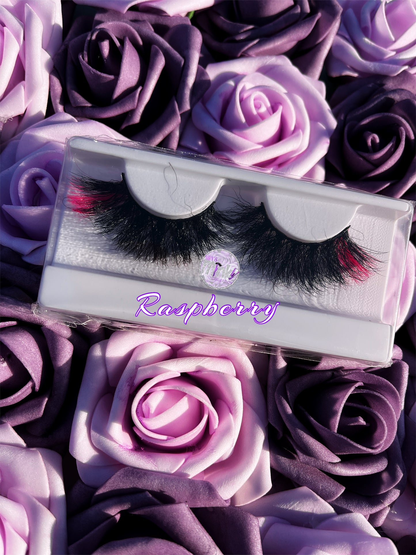 Virbrant Dramatic Color Mink Strip Lashes