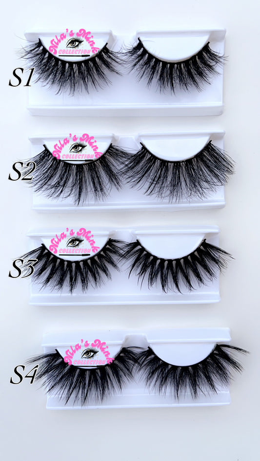 15mm-18mm Wholesale 50 lashes ** PLEASE BE SURE TO INCLUDE THE STYLES YOU WANT IN THE NOTES**